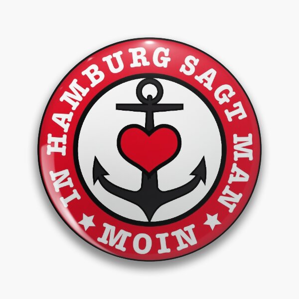Item preview, In Hamburg they say MOIN Anker Herz 76 designed and sold by Margarita-Art.