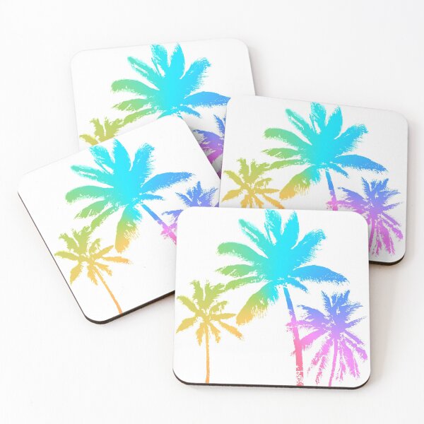 Item preview, Bright Colorful Palm Trees designed and sold by beachchic.