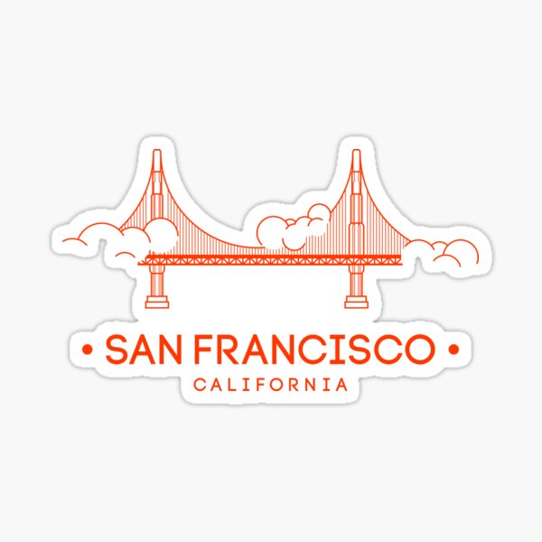Item preview, San Francisco designed and sold by The Japanese Sticker Shop.