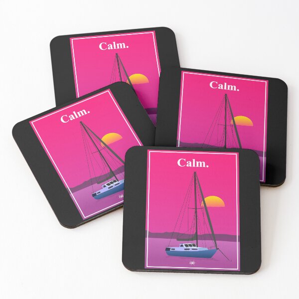 Aperçu de l'œuvre Calm voilier créée et vendue par BelleRiviera.