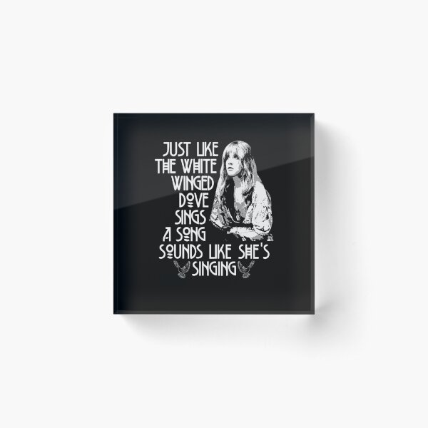 Retro Album Stevie Nicks's Gifts Acrylic Block