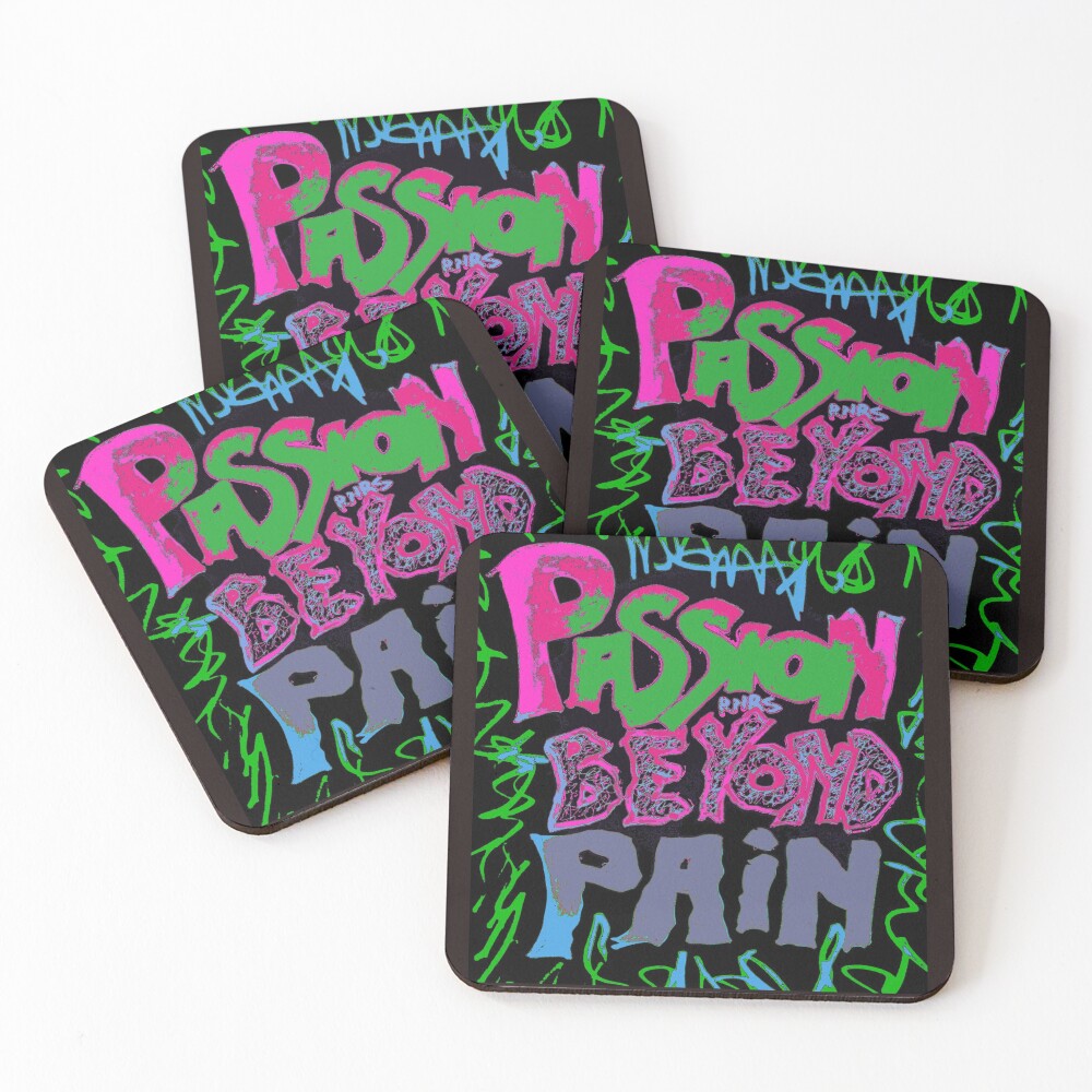 Item preview, Coasters (Set of 4) designed and sold by ROCKNROLLSAILOR.