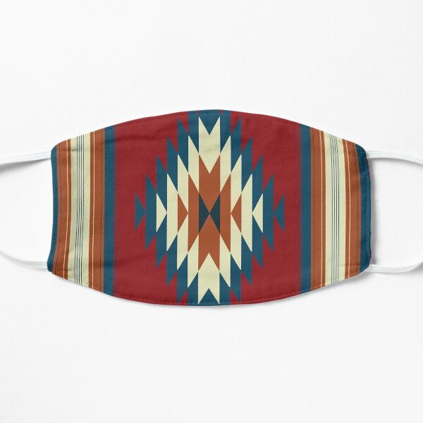 Southwestern Red Flat Mask