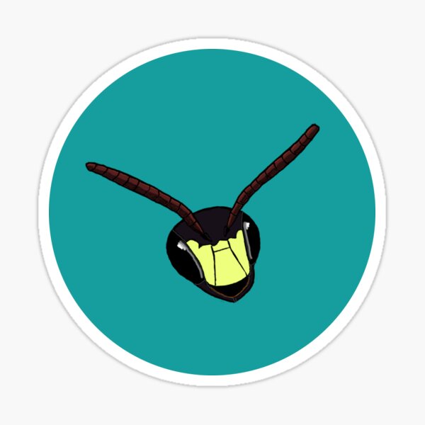 Yellow Faced Sticker