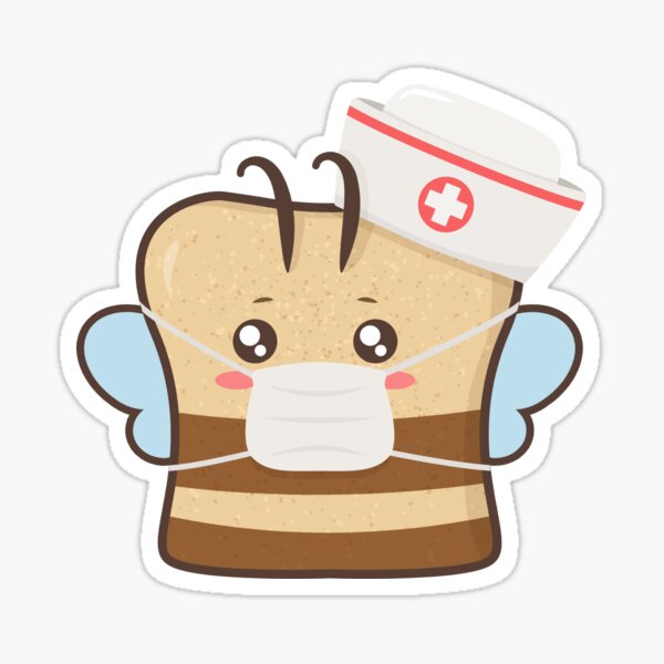 Item preview, Bumblebread Nurse designed and sold by animinimal.