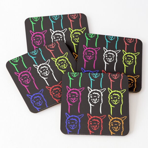 Item preview, The colorful alpaca designed and sold by Imutobi.