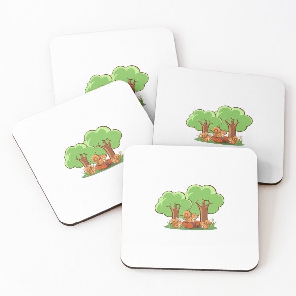 Item preview, Playing squirrels designed and sold by MaLe87creative.