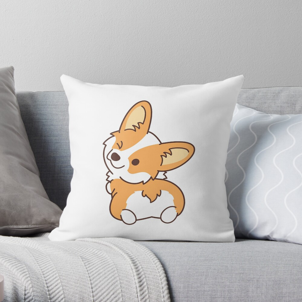 corgi dog pillow