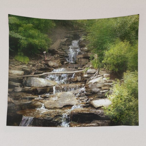 Item preview, Peaceful Little Waterfall designed and sold by ReneeKennedy.