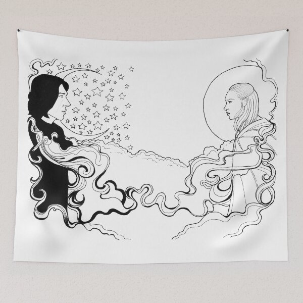 Item preview, Sun and the Moon and the Stars designed and sold by RekaFodor.