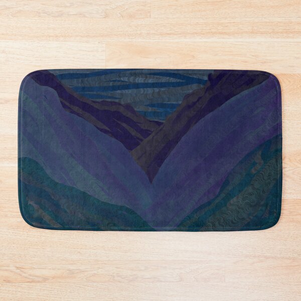 Item preview, Purple Mountain Canyon king size  designed and sold by SaltCitySage.