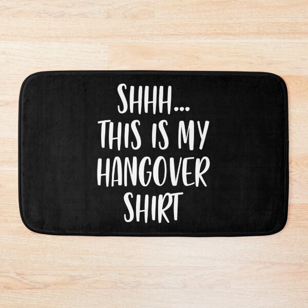 Item preview, Shhh This is My Hangover Shirt Drinking Nights Gift designed and sold by haselshirt.