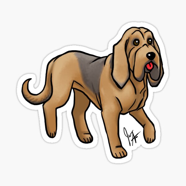 Bloodhound Sticker