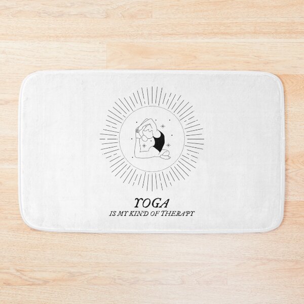 Item preview, Yoga is My Kind of Therapy designed and sold by friendlyspoon.