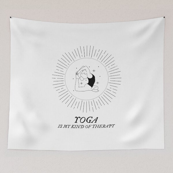 Item preview, Yoga is My Kind of Therapy designed and sold by friendlyspoon.