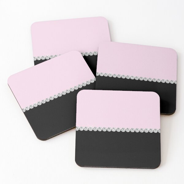 Item preview, Blush Pink and Black BeJeweled designed and sold by aprincessinsp.