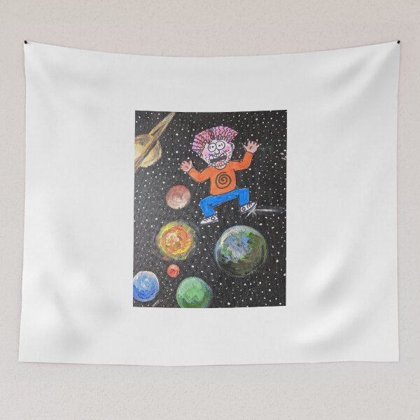 Item preview, Spaced out dude flying designed and sold by Mike Valentine.