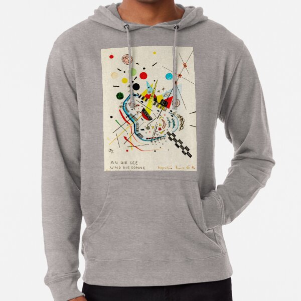 Wassily Kandinsky | "An die See und an die Sonne" (to The Sea and The Sun) Lightweight Hoodie