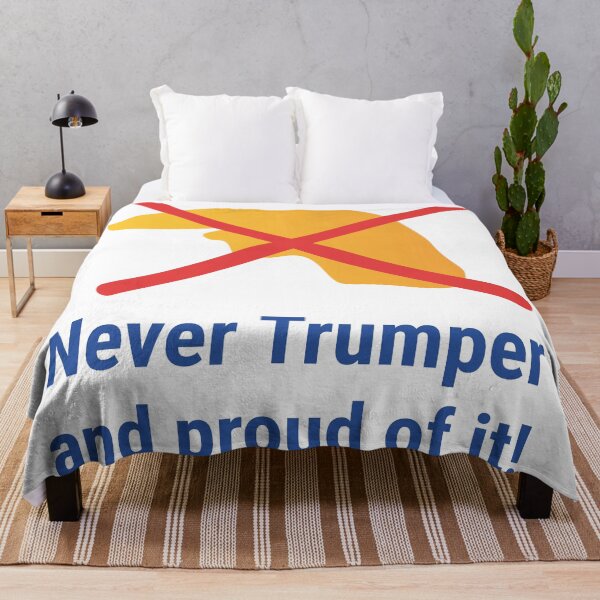 Item preview, Never Trumper and proud of it designed and sold by GuerillaDesign.