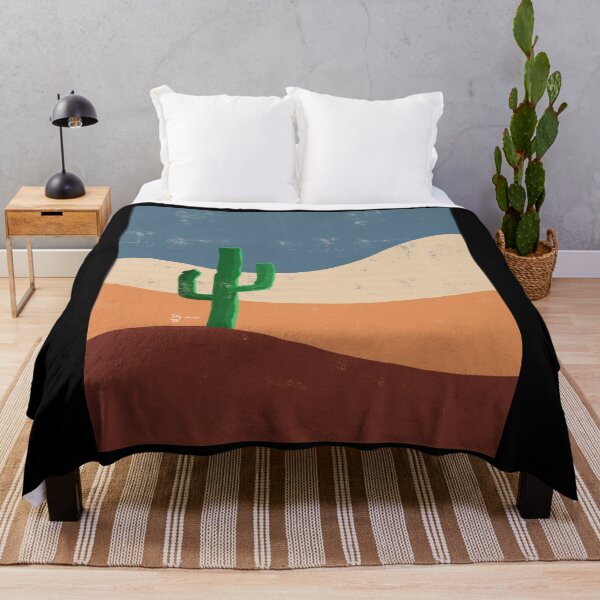 Item preview, Desert Cactus Minimalist Artwork Gift designed and sold by Teeleo.