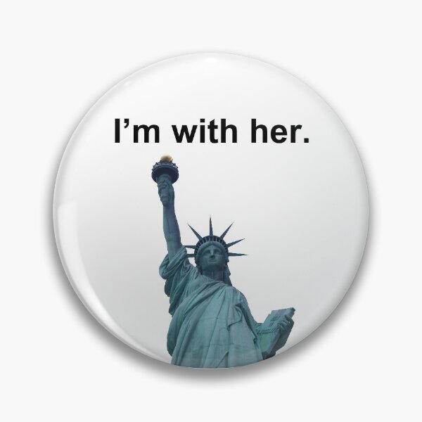 Item preview, I'm With Her - Liberty designed and sold by ResistNow.