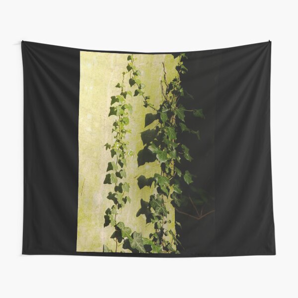 Trailing ivy on grave Tapestry