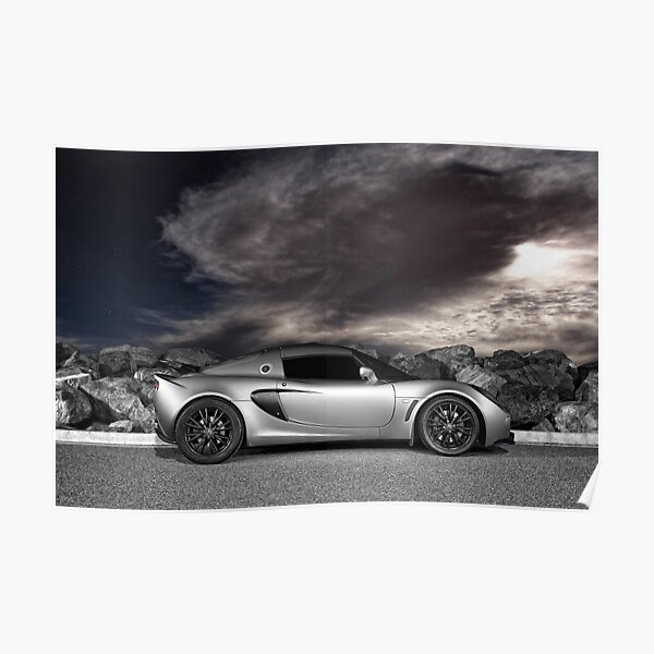 Exige - painted with light - 1 of 2 Poster