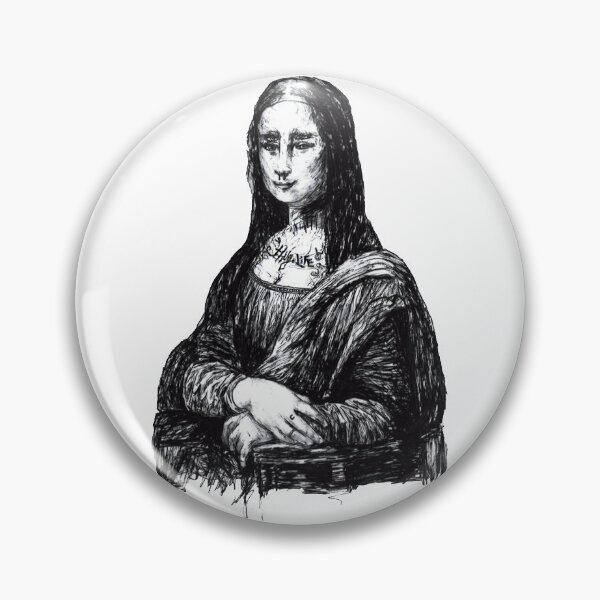 Item preview, Psychedelic Mona Lisa designed and sold by momarruchi.