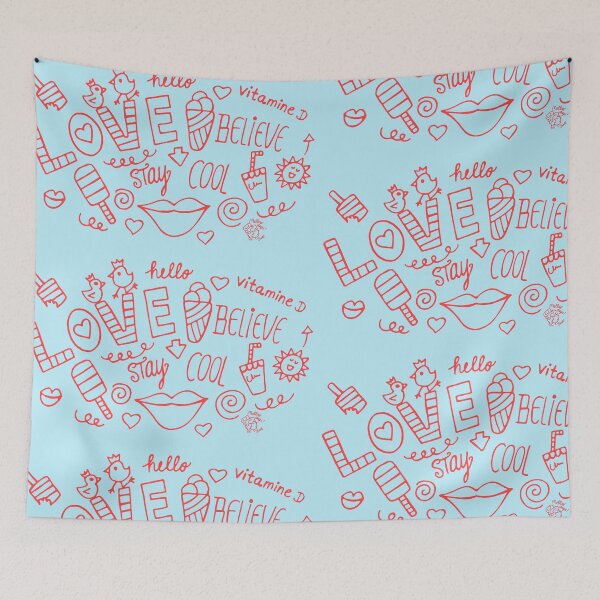 Item preview, Love, Believe & Stay Cool designed and sold by mellowdays.