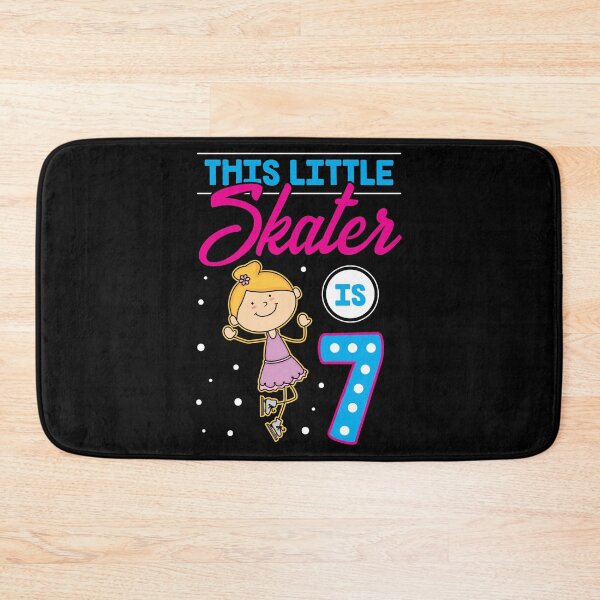 Item preview, This Little Skater Is 7 Skating Birthday Gift designed and sold by haselshirt.