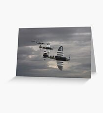 P47 Thunderbolt - 'Cab Rank' Greeting Card