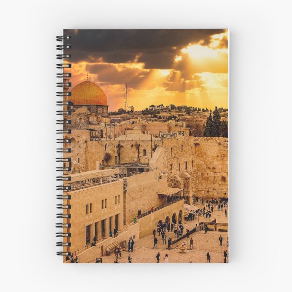Item preview, Heavenly Rays at Sunset on the Wailing Wall (Western Wall) designed and sold by Mitchell Grosky.