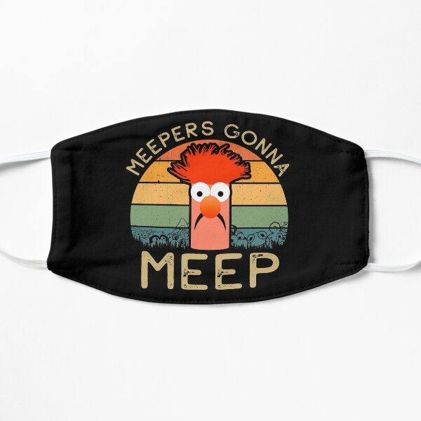 Meep Face Masks Redbubble - my pink eye meep meep city roblox youtube