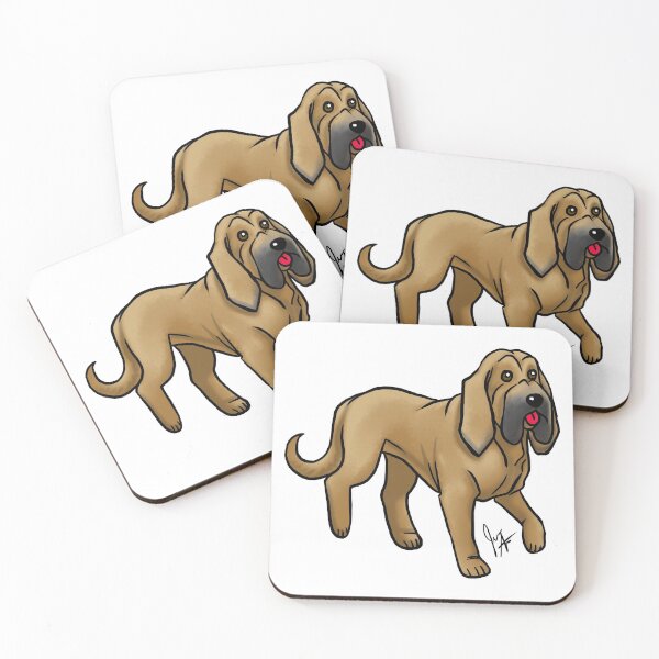 Item preview, Dog - Bloodhound - Red designed and sold by Jennifer Stolzer.