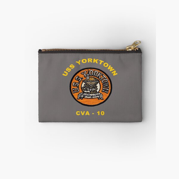 Item preview, USS Yorktown (CV/CVA/CVS-10) Crest for dark backgrounds designed and sold by Nikki SpaceStuffPlus.
