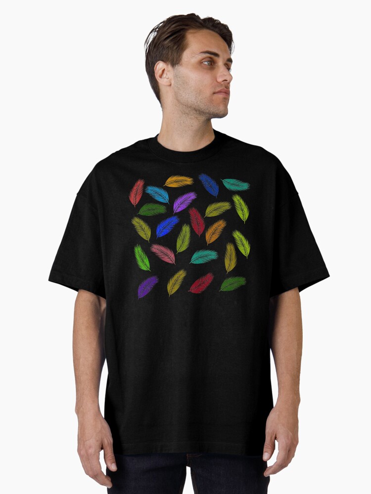 Thumbnail 2 of 7, Oversized T-Shirt, Colorful Palm Springs designed and sold by Vk91.