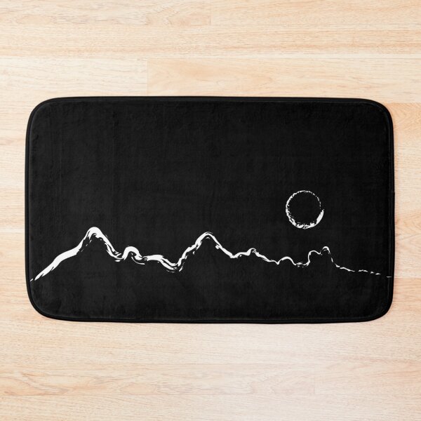 Artikelvorschau, Black Mountain Line Art entworfen und verkauft von MinimalStudio.