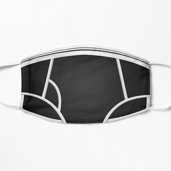 Briefs Black Flat Mask