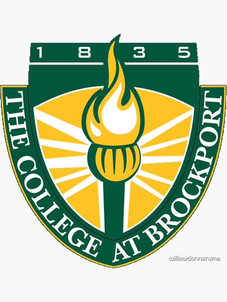 "The College At Brockport Logo Sticker" Sticker for Sale by