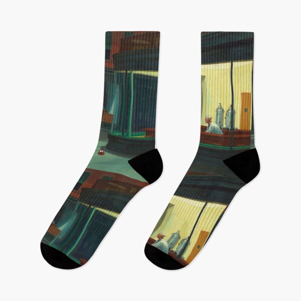 Item preview, Subtly Ruined Nighthawks - Poop designed and sold by weavernap.