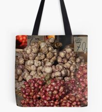 Onions and Garlic Tote Bag