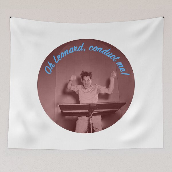 Item preview, Leonard Bernstein, conduct me! designed and sold by radLeft.
