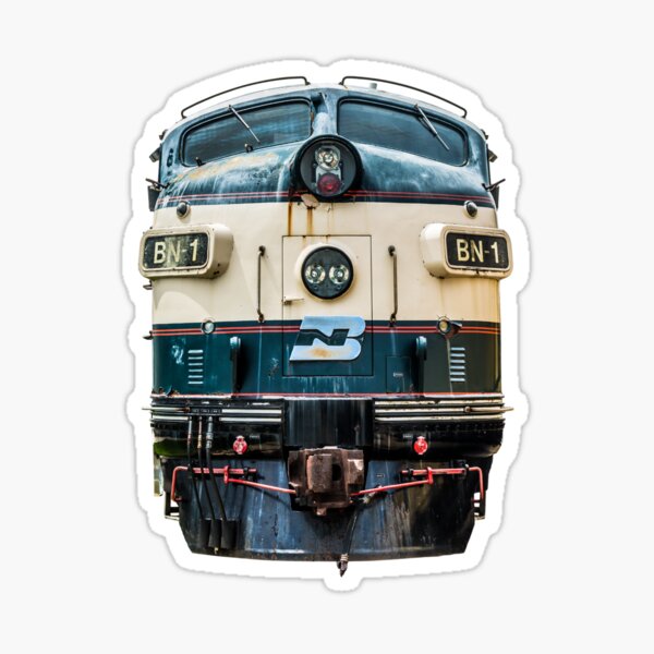 Item preview, Burlington Northern Head On designed and sold by Enzwell.
