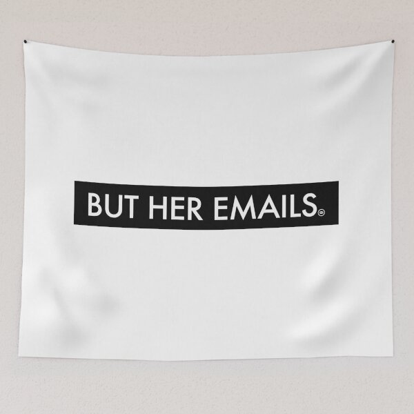 Item preview, But Her Emails - stripe designed and sold by Thelittlelord.