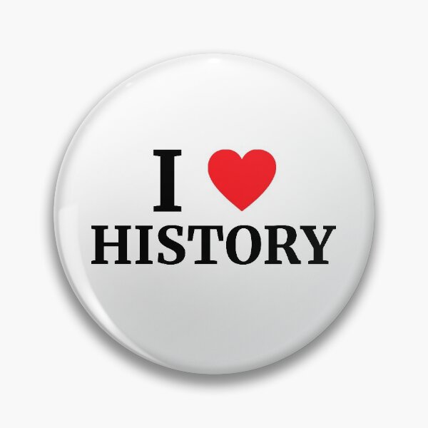 Item preview, I Love History Heart  designed and sold by Vanover Designs.