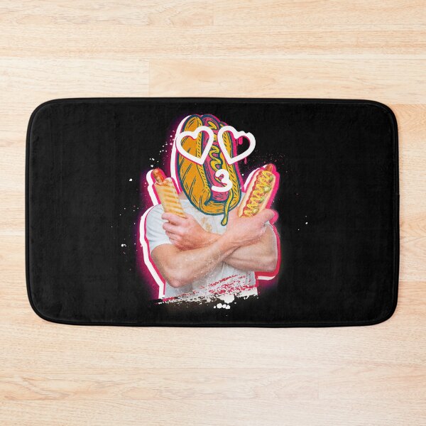 Item preview, Hot Dog Shredder / fast-food man / eating lover designed and sold by Endless Drive FM.