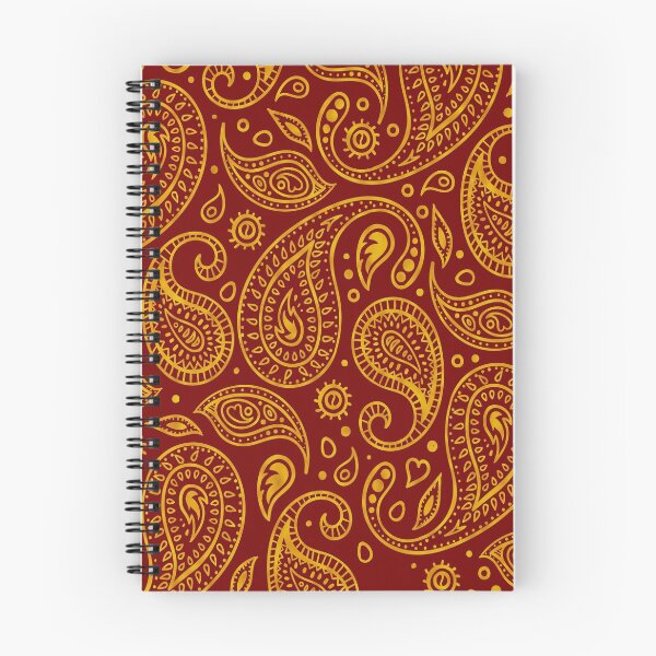 Item preview, Gold Paisley - Red designed and sold by graphicmeyou.