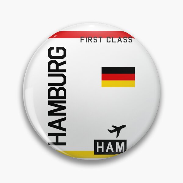 Artikelvorschau, Flugticket Hamburg entworfen und verkauft von swaynowo.
