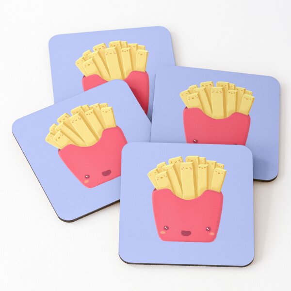 Item preview, Super Cute French Fries - Kawaii French Fries designed and sold by perdita00.