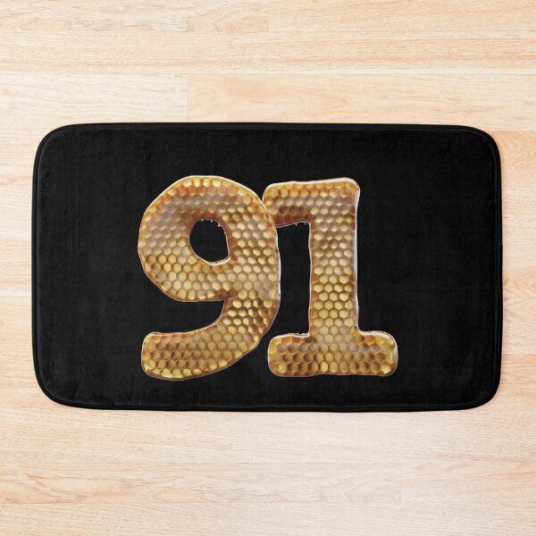 Item preview, 91 Number 3d Honey Numbers Font designed and sold by HelloFromAja.